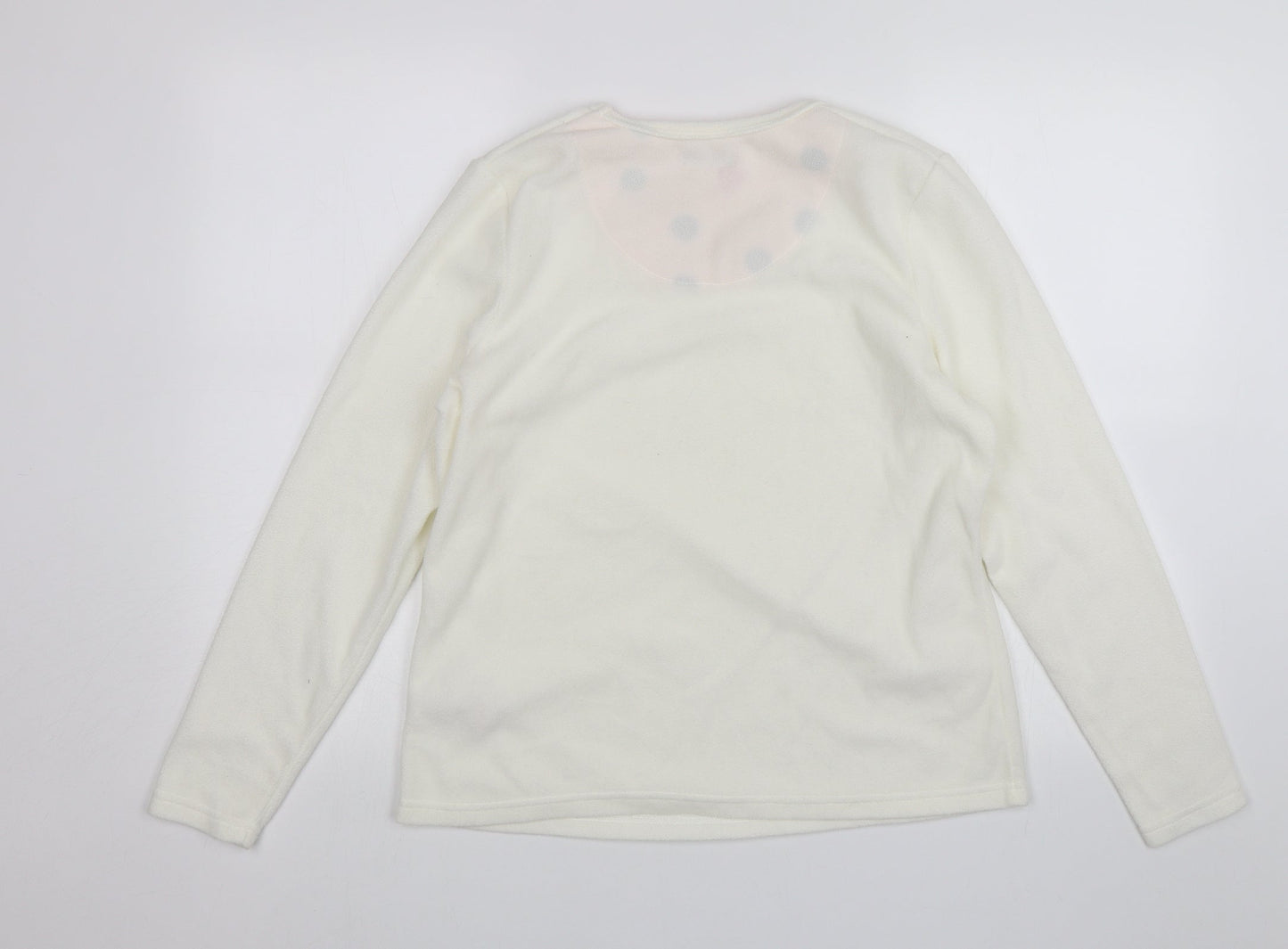 F&F Womens White   Pullover Jumper Size S