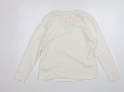F&F Womens White   Pullover Jumper Size S