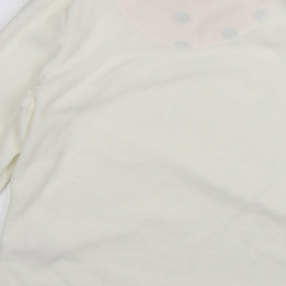 F&F Womens White   Pullover Jumper Size S