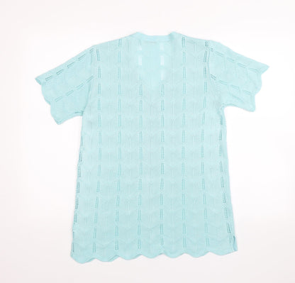 Bonmarché Womens Blue   Basic Blouse Size M