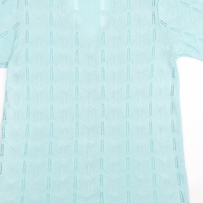 Bonmarché Womens Blue   Basic Blouse Size M