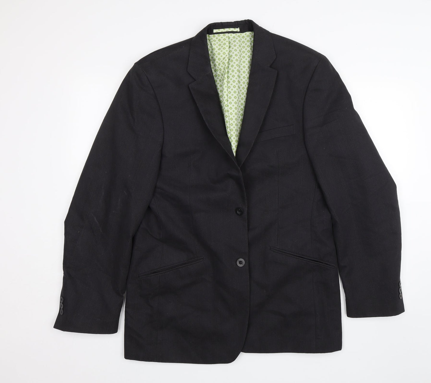 Mens UK Size 40 REMUS Regular Grey Suit Jacket