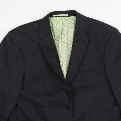 Mens UK Size 40 REMUS Regular Grey Suit Jacket