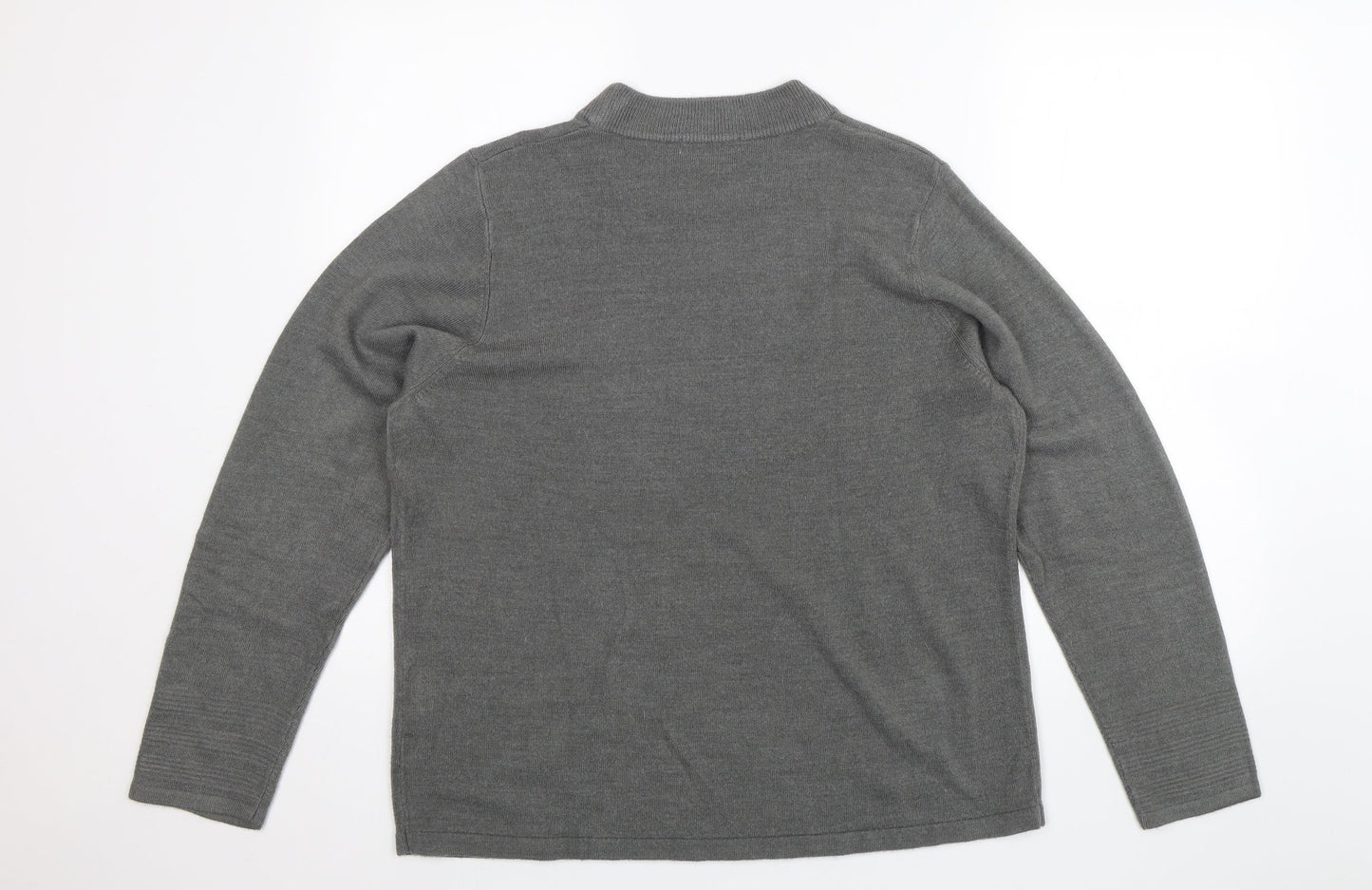 Womens UK Size 18 M&S Grey Pullover Jumper