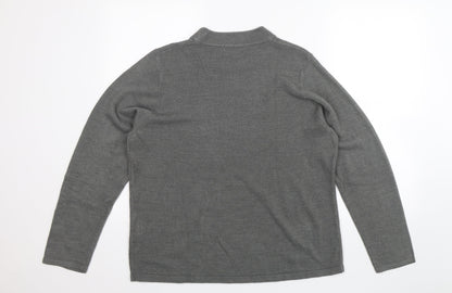 Womens UK Size 18 M&S Grey Pullover Jumper