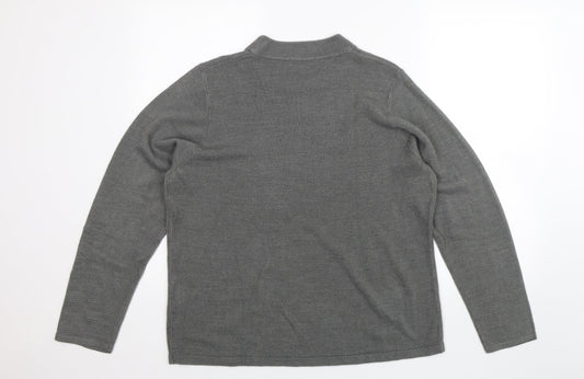 Womens UK Size 18 M&S Grey Pullover Jumper