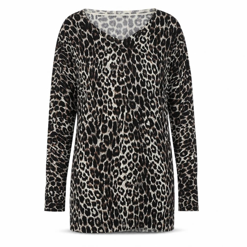 Select Womens Black Animal Print  Shift  Size 14