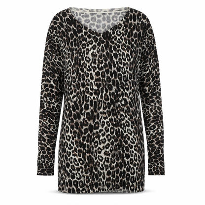 Select Womens Black Animal Print  Shift  Size 14