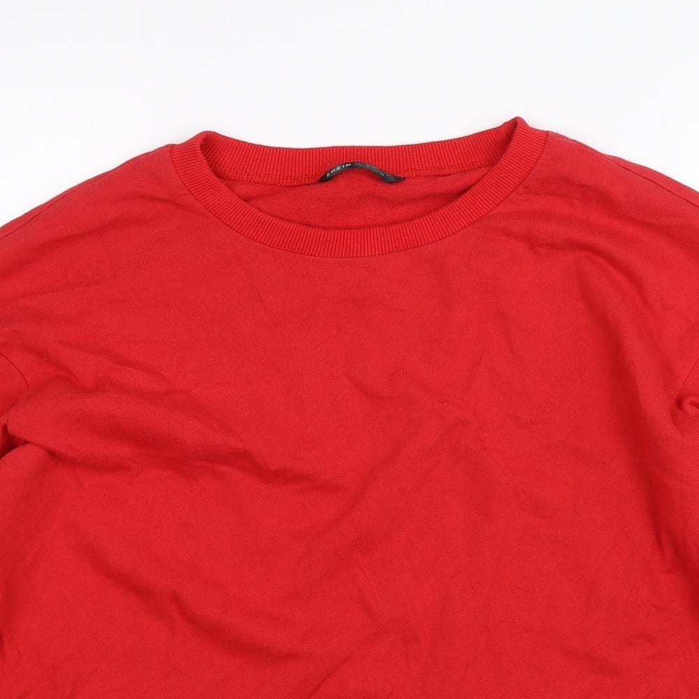 SheIn Womens Red   Pullover Jumper Size L