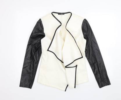 Quiz Womens White   Jacket  Size 8