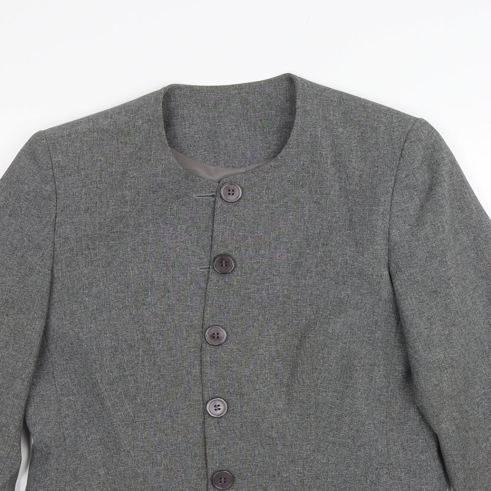 Womens UK Size 12 Compliments Grey Jacket
