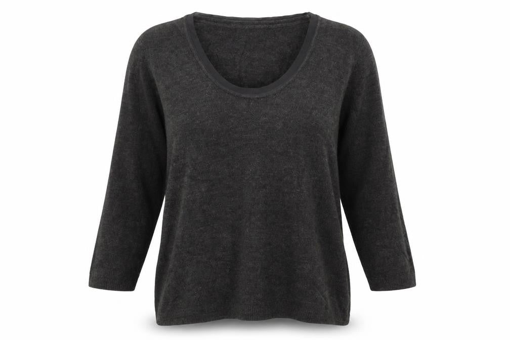 Womens UK Size XL New York & Company Grey Pullover Jumper