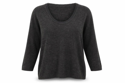 Womens UK Size XL New York & Company Grey Pullover Jumper