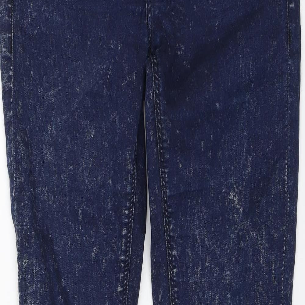 Topshop Womens Blue   Skinny Jeans Size 28 in L30 in