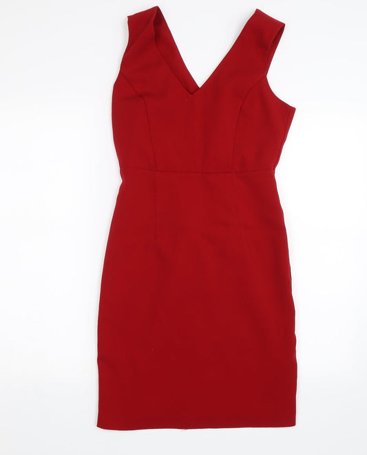 FOREVER 21 Womens Red   Pencil Dress  Size S