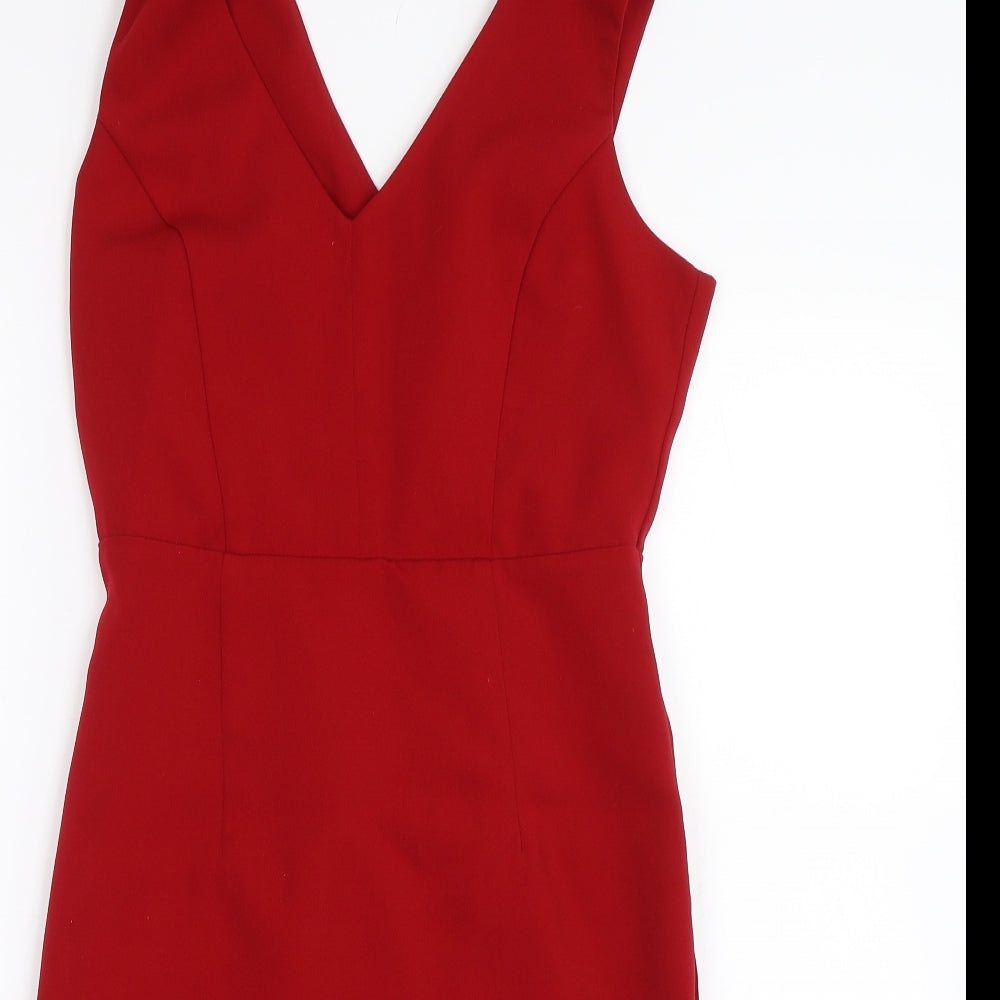 FOREVER 21 Womens Red   Pencil Dress  Size S