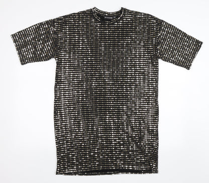 PRETTYLITTLETHING Womens Black   Shift  Size 6