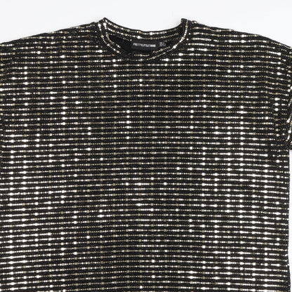 PRETTYLITTLETHING Womens Black   Shift  Size 6