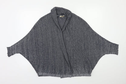 Womens UK Size M Amanti Grey Cardigan Jumper