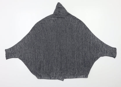 Womens UK Size M Amanti Grey Cardigan Jumper