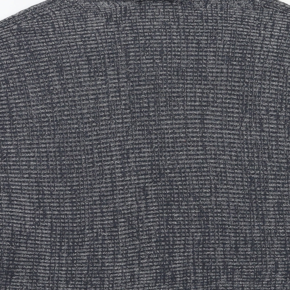 Womens UK Size M Amanti Grey Cardigan Jumper