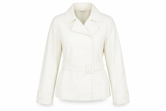 Xe Womens White   Pea Coat Coat Size 16
