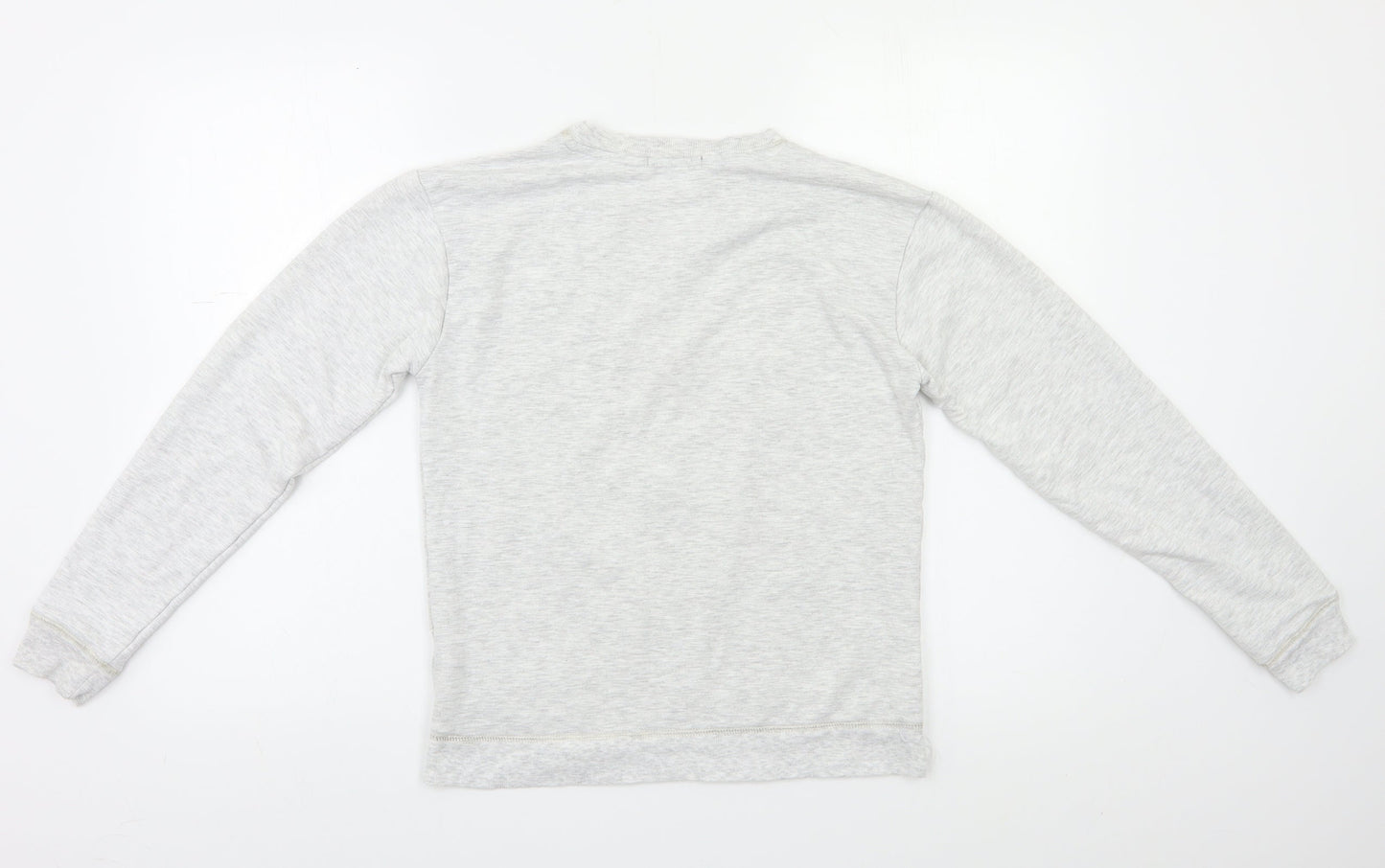 New Look Womens Grey   Pullover Sweatshirt Size 8