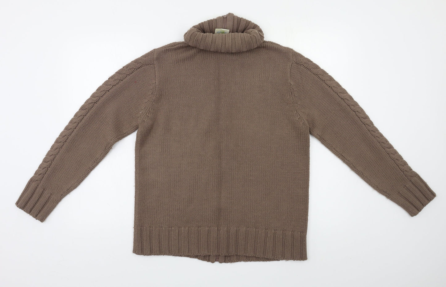 Classics Womens Brown   Cardigan Jumper Size 14