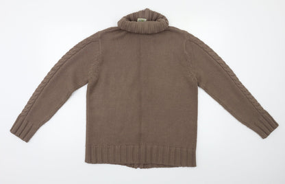 Classics Womens Brown   Cardigan Jumper Size 14