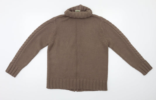Classics Womens Brown   Cardigan Jumper Size 14