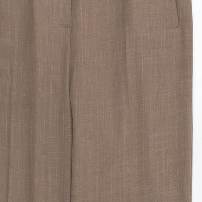 Womens UK Size 20 BHS Regular Fit  Beige Trousers