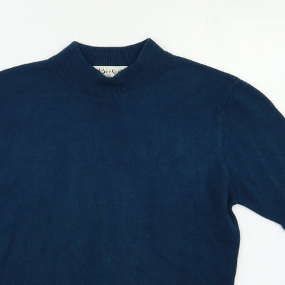 Womens UK Size 16 Berkertex Green Pullover Jumper