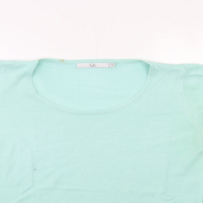 Isle Womens Green   Pullover Jumper Size M