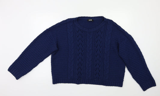 G21 Womens Blue   Pullover Jumper Size 18