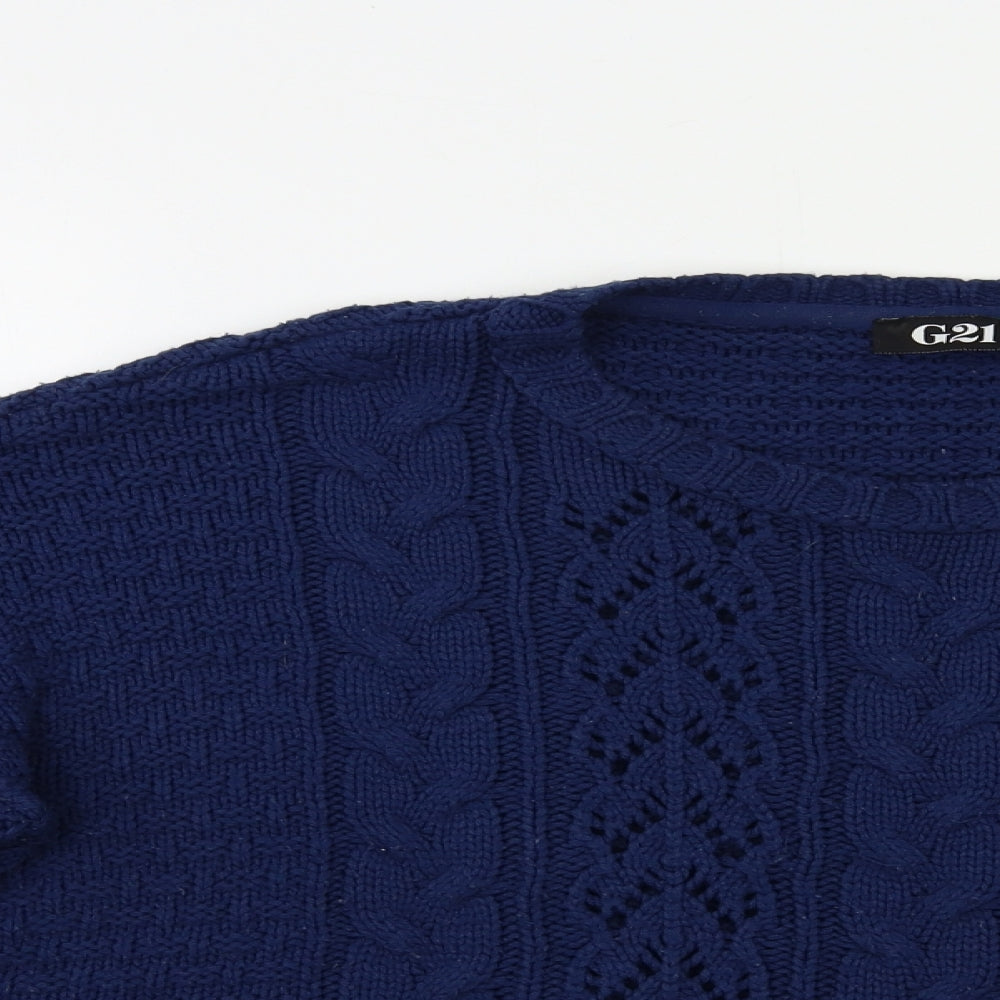 G21 Womens Blue   Pullover Jumper Size 18