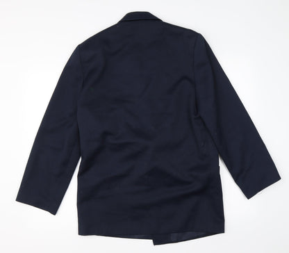 Womens UK Size 12 Richards Regular Blue Suit Jacket