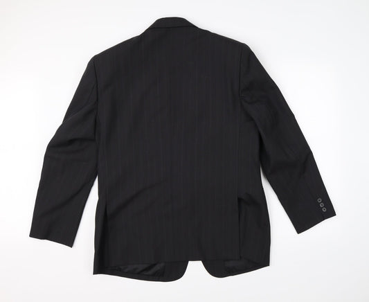 Preworn Mens Grey   Jacket Suit Jacket Size 40