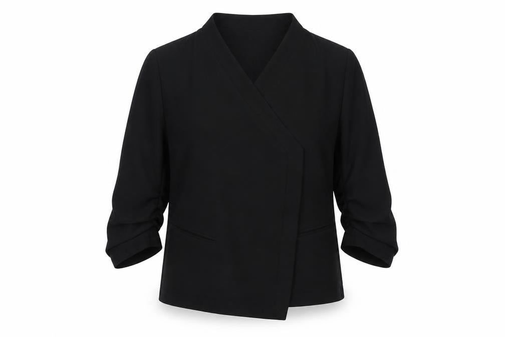 Womens UK Size S Preworn Regular Black Suit Jacket