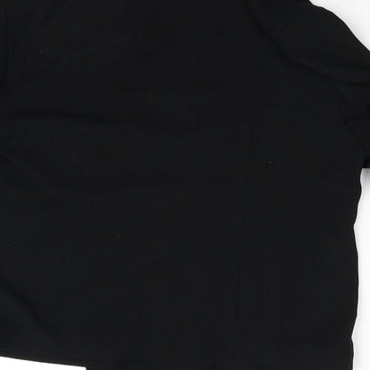Womens UK Size S Preworn Regular Black Suit Jacket
