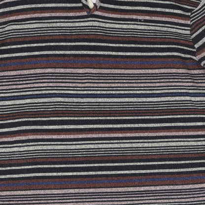 Faith And Joy Womens Multicoloured Striped  Pullover Jumper Size XL