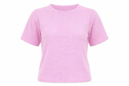 Womens UK Size M EWM Pink Pullover Jumper