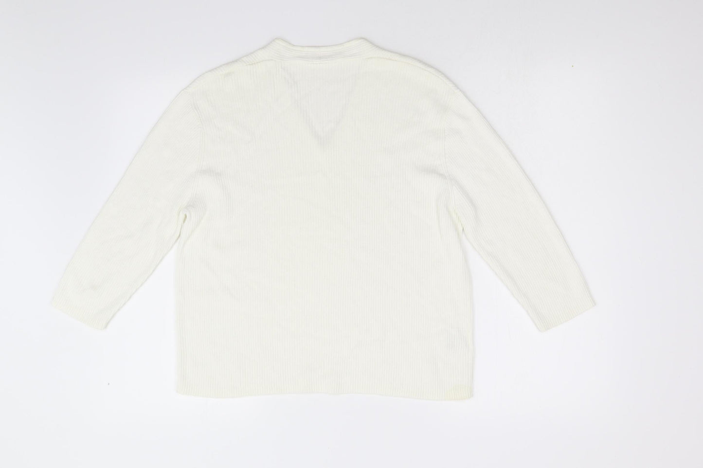 Womens UK Size L Country Casuals Ivory Pullover Jumper