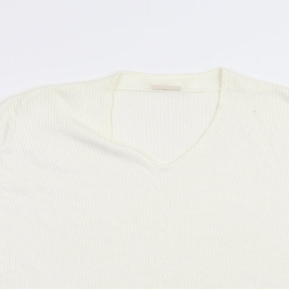 Womens UK Size L Country Casuals Ivory Pullover Jumper