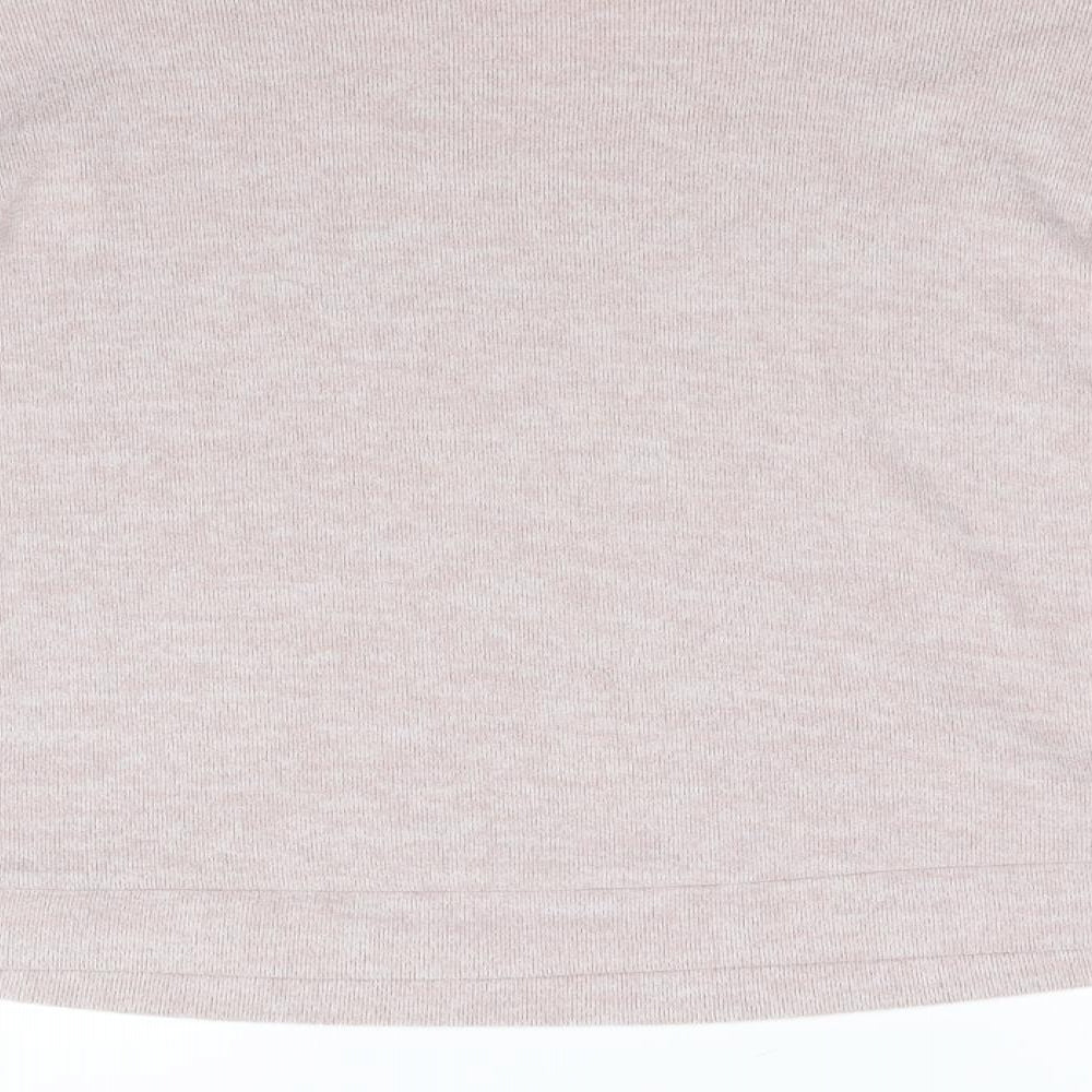 Womens UK Size S New Look Beige Pullover Jumper