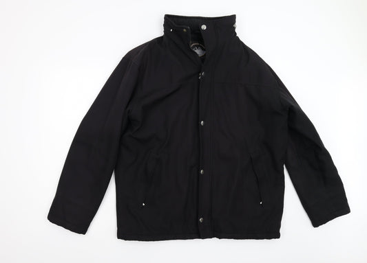 Mens UK Size M Outdoor View Black Jacket