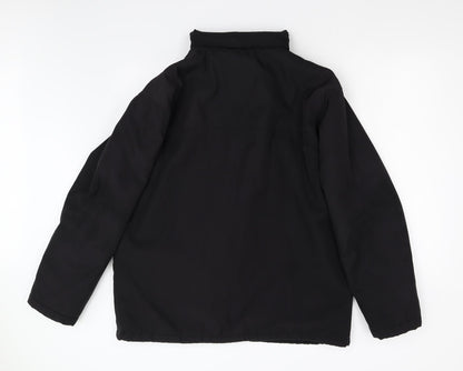 Mens UK Size M Outdoor View Black Jacket