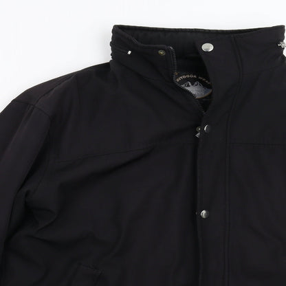 Mens UK Size M Outdoor View Black Jacket