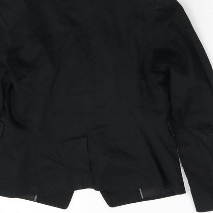New Look Womens Black   Jacket Blazer Size 14