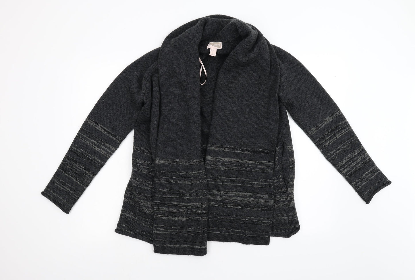 FOREVER 21 Womens Grey   Cardigan Jumper Size L