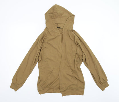 I SAW IT FIRST Womens Brown   Cardigan Hoodie Size XS